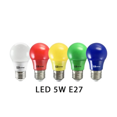 FFLIGHTING 3W, 5W LED Colours Bulb 